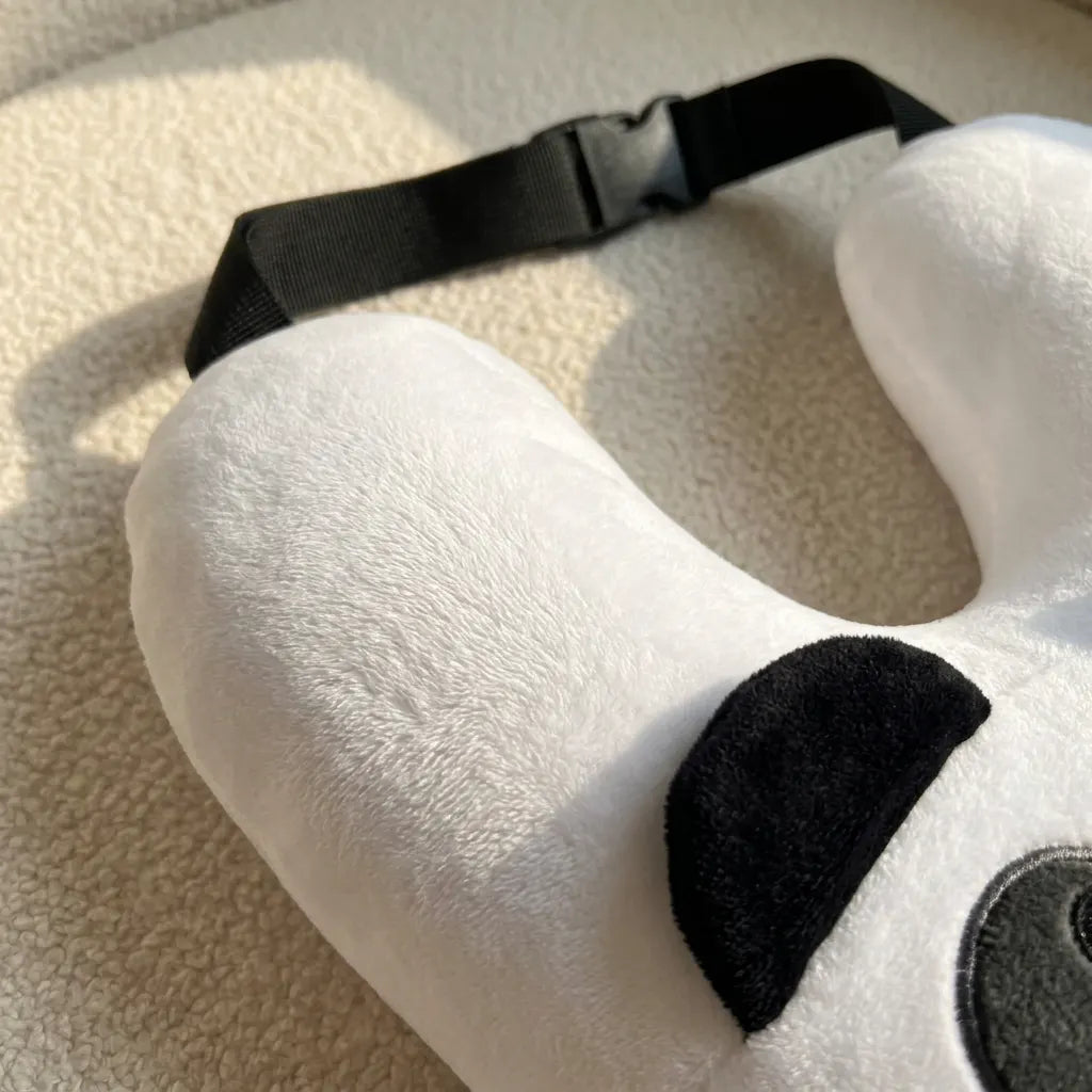 SnoozeBuddy Kids’ Animal Car Travel Pillow – Soft Plush Cushion for Family Road Trips