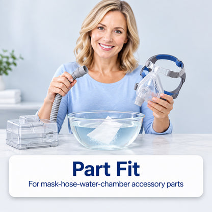 Dissolvable CPAP Cleaning Sheets – Cleaning Solution for Masks, Tubing & Water Chambers