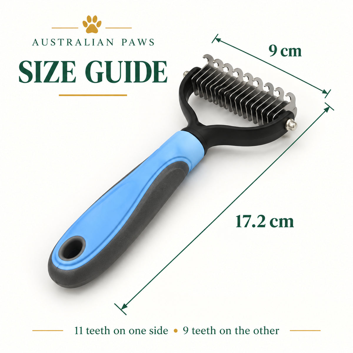 Pet Grooming Comb – Gentle Detangling & Daily Coat Care