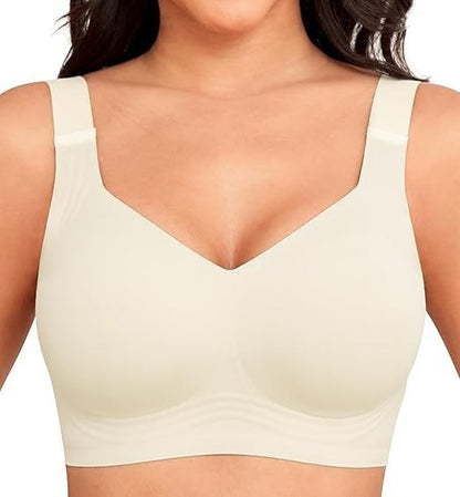 Women's Wireless Full Coverage Bra – Everyday Comfort & Support