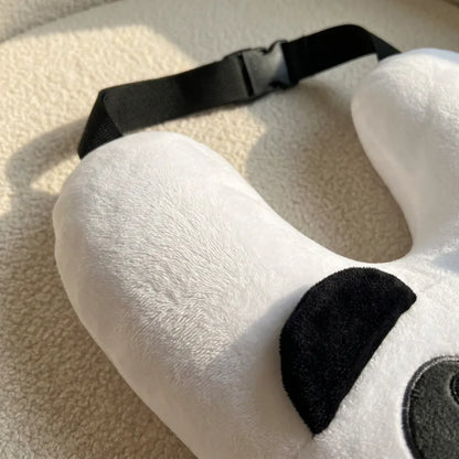 SnoozeBuddy Kids’ Animal Car Travel Pillow – Soft Plush Cushion for Family Road Trips